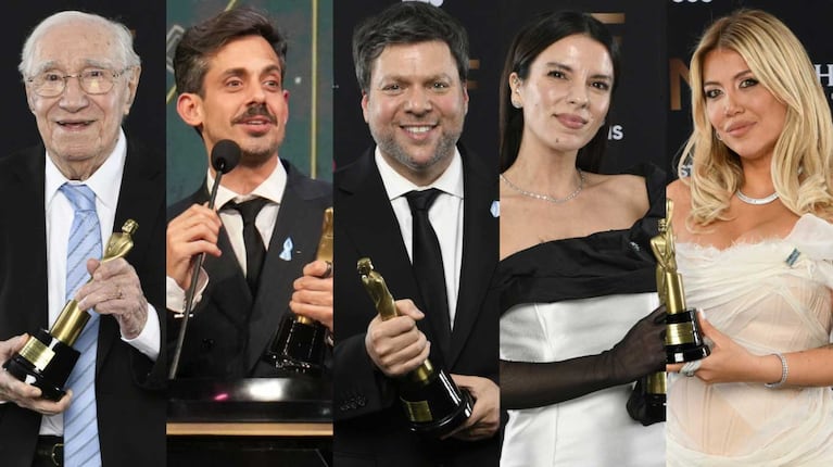 Todos los ganadores del Martín Fierro de la TV: Guido Kaczka se llevó el premio de Oro