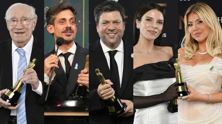 Todos los ganadores del Martín Fierro de la TV: Guido Kaczka se llevó el premio de Oro