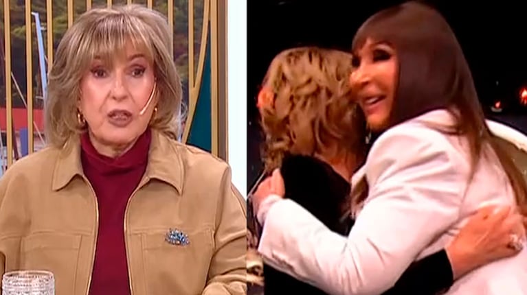 Qué dijo Georgina Barbarossa tras el emotivo reencuentro con Moria Casán después de años de distanciamiento