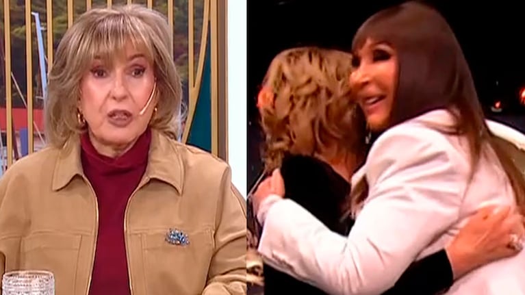 Qué dijo Georgina Barbarossa tras el emotivo reencuentro con Moria Casán después de años de distanciamiento