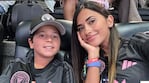 El gol de Messi y el festejo de Antonela Roccuzzo
