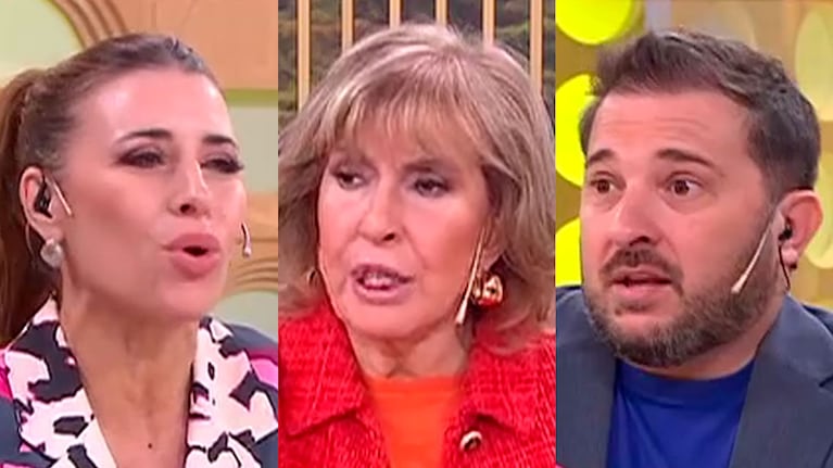 Georgina Barbarossa estalló furiosa con Mariana Brey y Diego Brancatelli: “Escúchense”