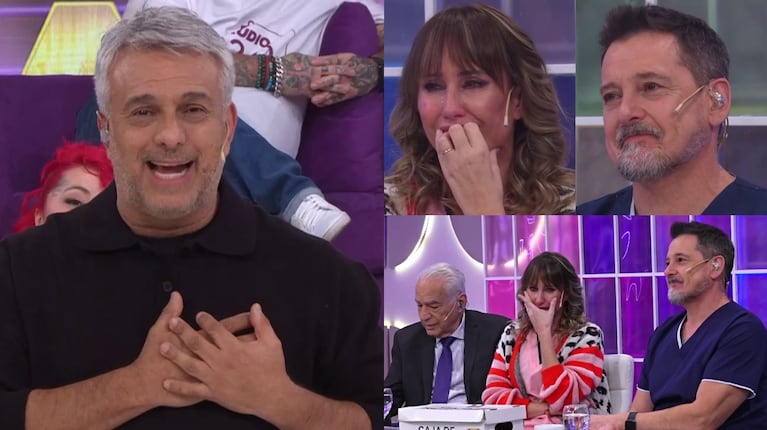 El emotivo homenaje por el Día del Padre en Cuestión de Peso que hizo llorar a Estefanía Pasquini y Sergio Verón