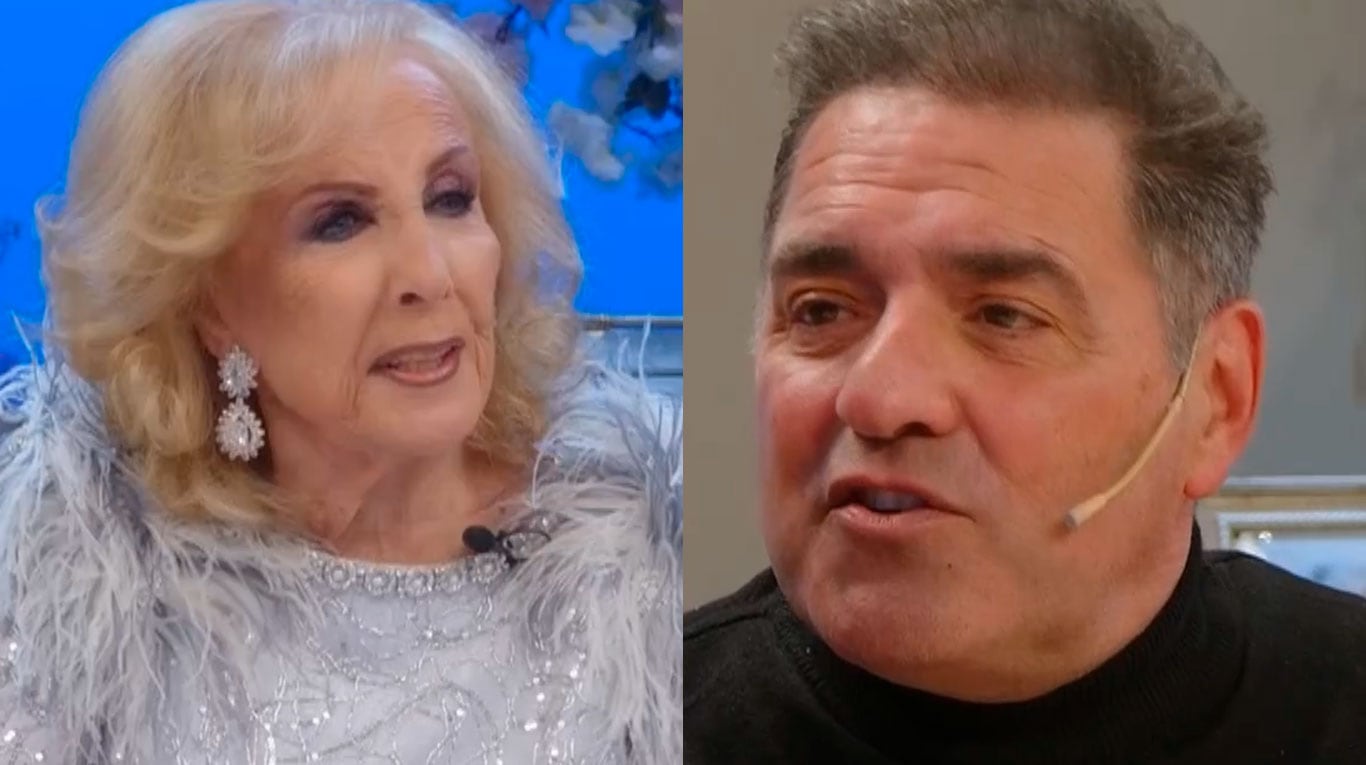 Video: Mirtha Legrand descolocó a Mariano Iúdica con una pregunta filosa sobre su matrimonio