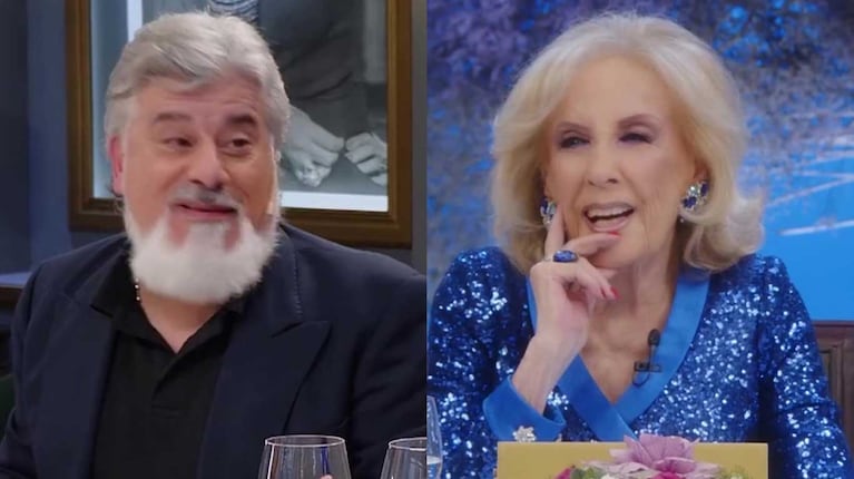 Pichu Straneo reveló su verdadero nombre y sorprendió a Mirtha Legrand: “Parece de telenovela”