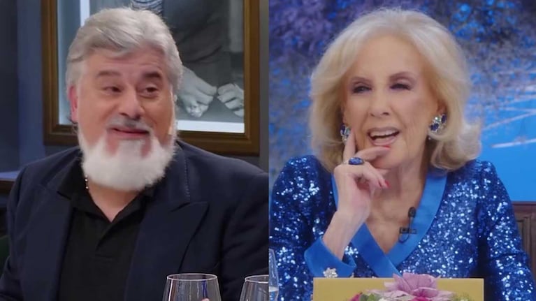Pichu Straneo reveló su verdadero nombre y sorprendió a Mirtha Legrand: “Parece de telenovela”