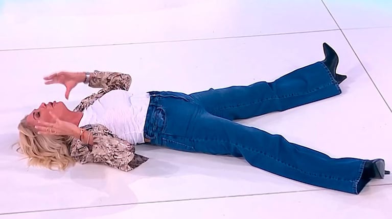 El insólito motivo por el que Yanina Latorre terminó revolcándose en el piso de LAM