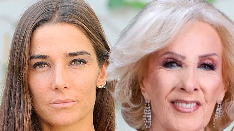 Juana Viale fue a ver a Mirtha Legrand al sanatorio tras las grabaciones: el video
