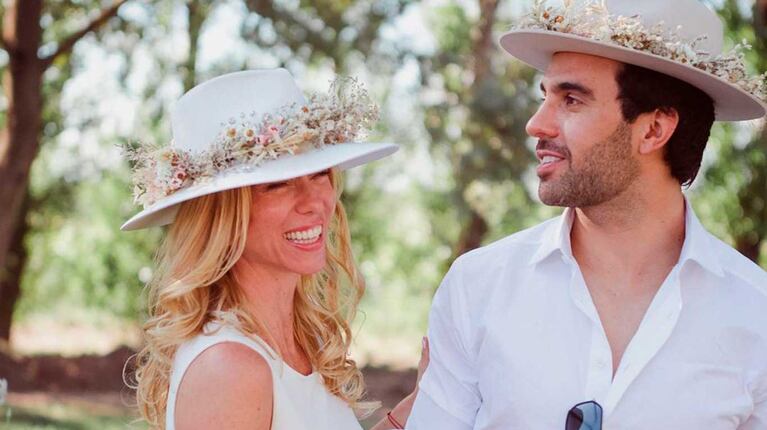 Se filtró la foto de Nicole Neumann y Manu Urcera en el altar: el imponente vestido de novia