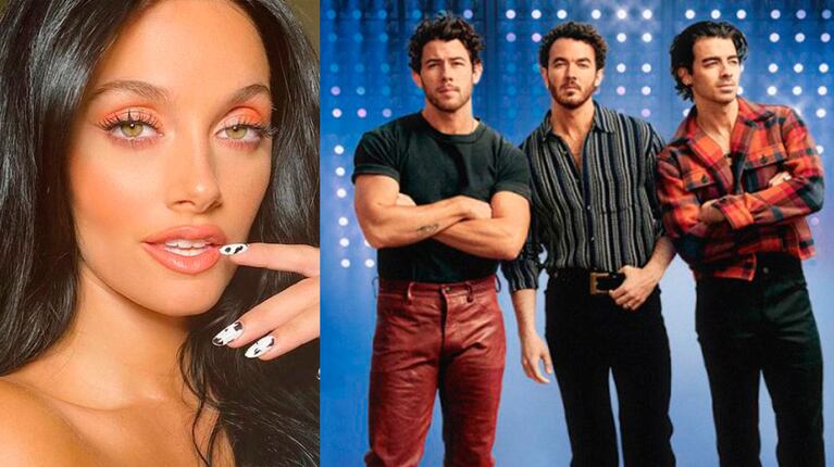 El desesperado pedido de Oriana Sabatini sobre los Jonas Brothers: “Es para un TP”