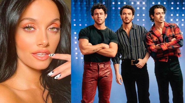 El desesperado pedido de Oriana Sabatini sobre los Jonas Brothers: “Es para un TP”