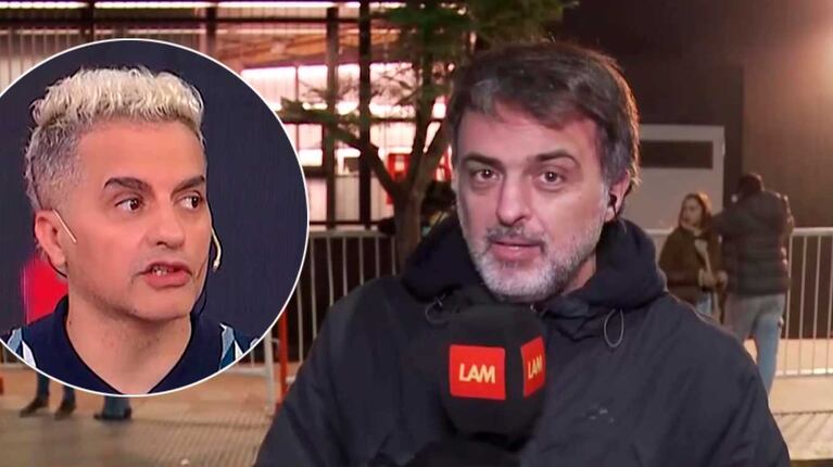 Premios Gardel 2024: así echaron al movilero de Ángel de Brito de la ceremonia