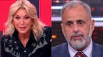 Yanina Latorre le dio el pésame a Jorge Rial en vivo: video