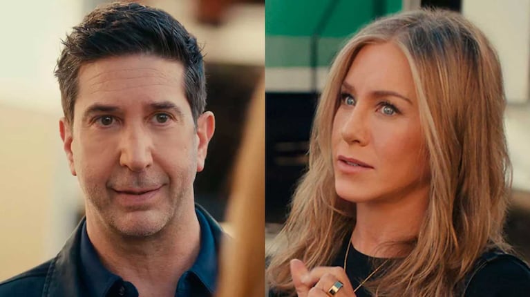 Jennifer Aniston y David Schwimmer volvieron a actuar juntos a 20 años del final de Friends