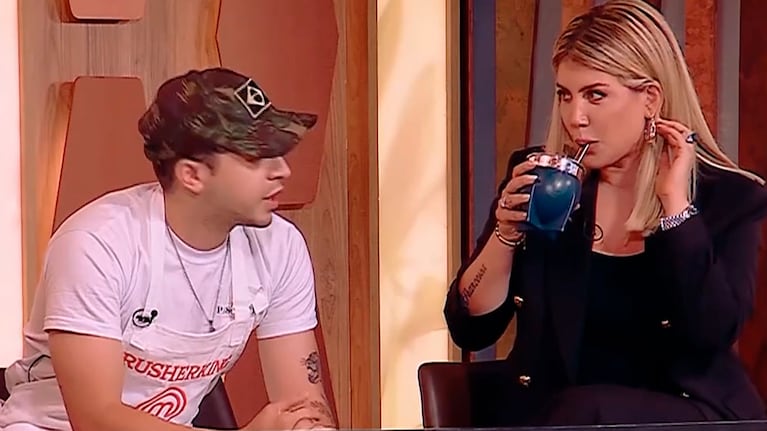 Wanda Nara le preguntó a Rusherking por sus novias y no se olvidó de la China Suárez