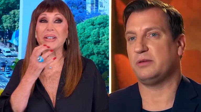 Moria Casán opinó sin filtro sobre la nueva dentadura de Maxi López: “No puede cerrar la boca”