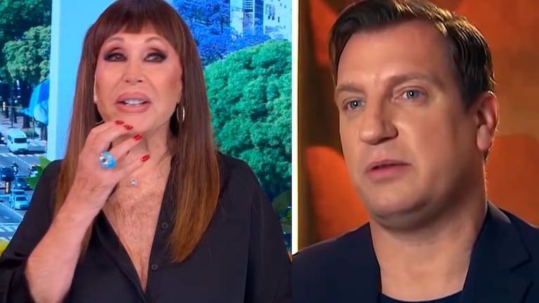 Moria Casán opinó sin filtro sobre la nueva dentadura de Maxi López: “No puede cerrar la boca”