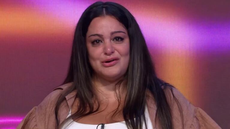 Las lágrimas de Melina, la nueva participante de Cuestión de Peso, al hablar de su historia de vida