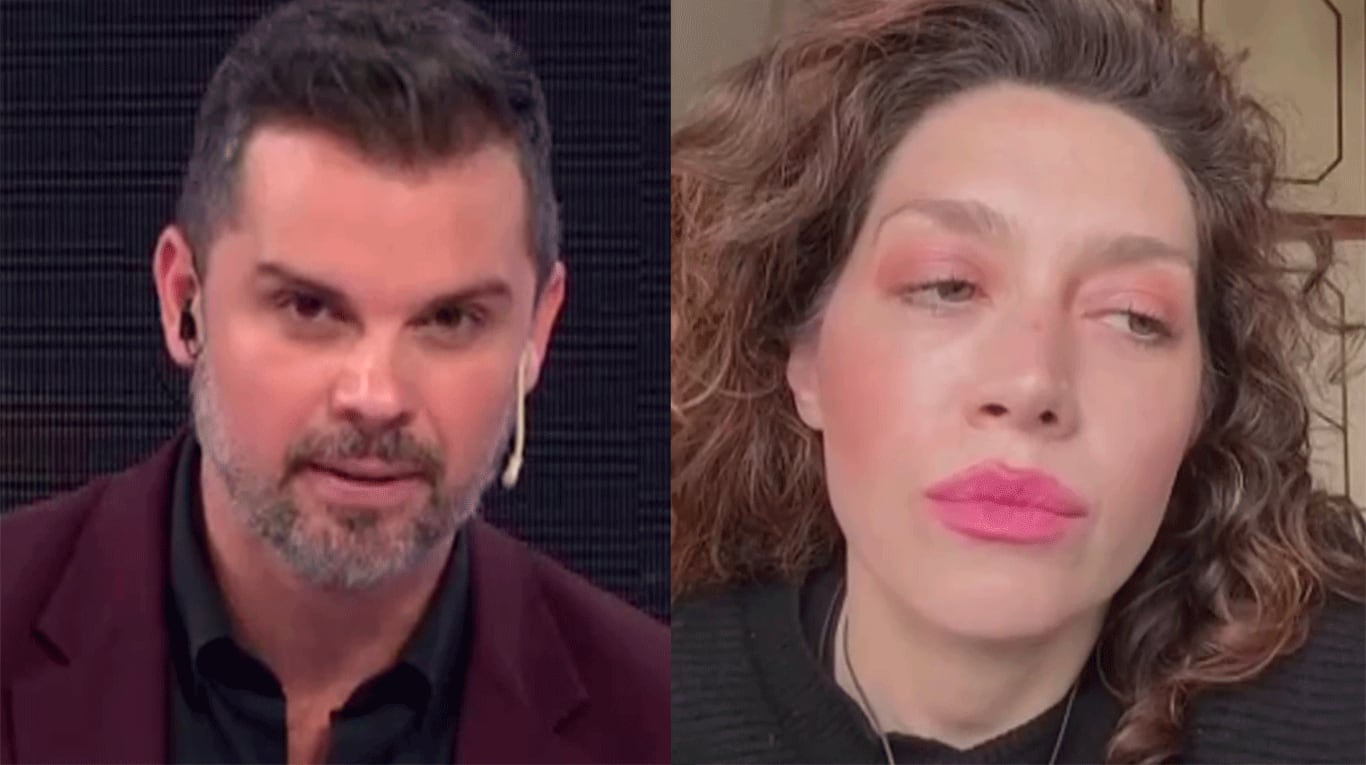 Militta Bora y Matías Vázquez se cruzaron en el vivo de Puro Show