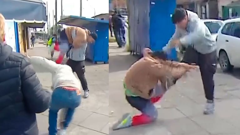 González Catán: brutal golpiza a un hombre que denunciaba la muerte de su padre frente a una clínica
