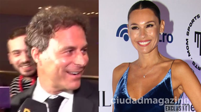 Fiel al estilo de Pampita, Martín Pepa se escapó de la prensa en un evento con una sonrisa: el video