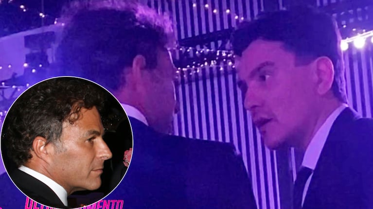 “No te vas a escapar”: furioso cruce de Gustavo Méndez con el novio de Pampita