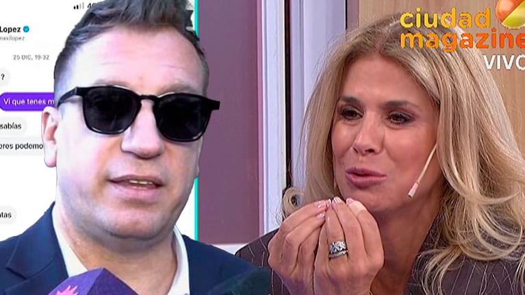 La desopilante reacción de Flavia Palmiero a los chats de Maxi López con una supuesta amante