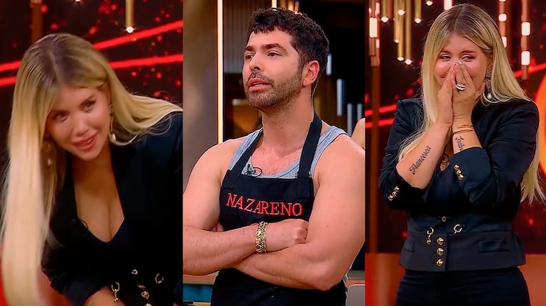 Wanda Nara vio a Nazareno Casero con una diminuta malla en MasterChef y quedó en shock: “Lo que ví”