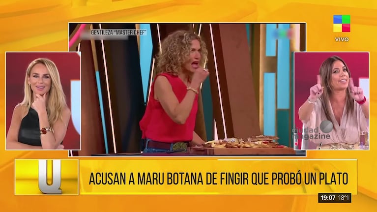 Maru Botana enfrentó las críticas por sus degustaciones en MasterChef y se defendió con una contundente frase: “Yo como...”