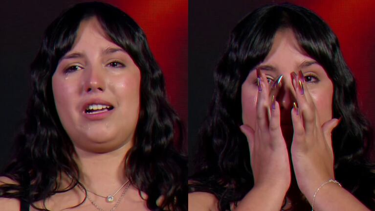 Las lágrimas de Giuliana “Chula” González, la nueva participante de Cuestión de peso: “Necesito un límite”