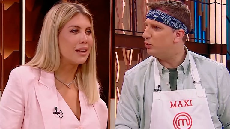 Wanda Nara le preguntó a Maxi López por la cuarentena tras el nacimiento de Lando y la descolocó