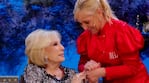 Mirtha Legrand se emocionó al recibir a Jimena Monteverde en vivo