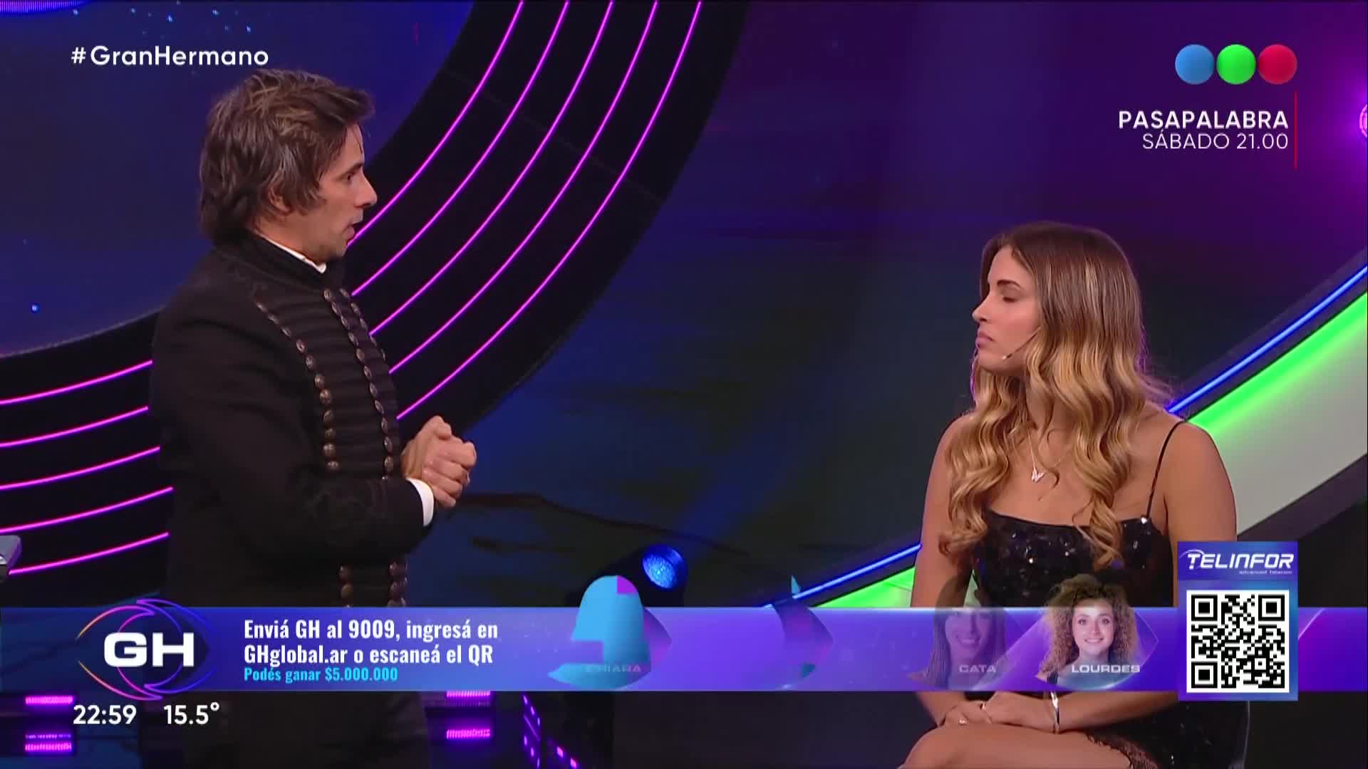 Robertito Funes Ugarte hizo llorar a Martina de Gran Hermano: qué le preguntó
