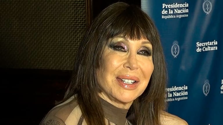 El poderoso mensaje de Moria Casán para los jóvenes en el Palacio Paz