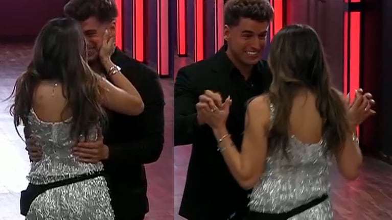 Gran Hermano: qué se dijeron al oído Manuel y Lola en su tierno reencuentro