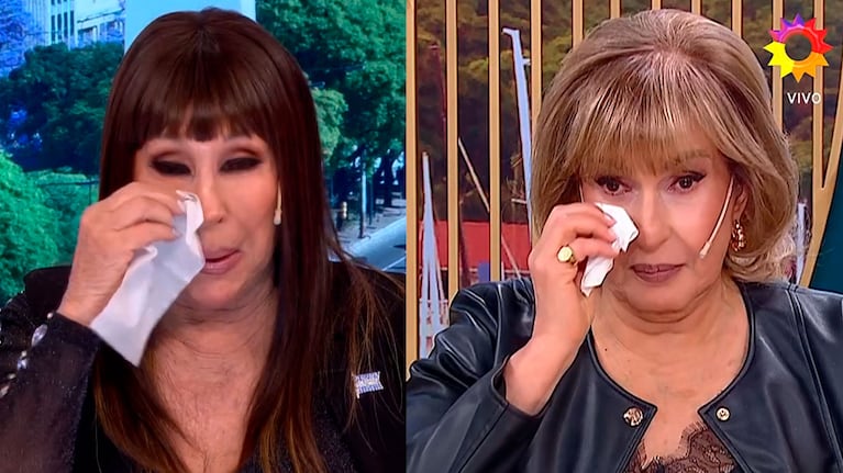 La frase de Moria que hizo llorar a Georgina Barbarossa en plena reconciliación: “Nunca dejé de quererte”
