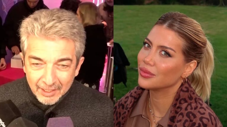Ricardo Darín bancó a Wanda Nara tras la polémica del Martín Fierro y sorprendió: “Soy su fan”
