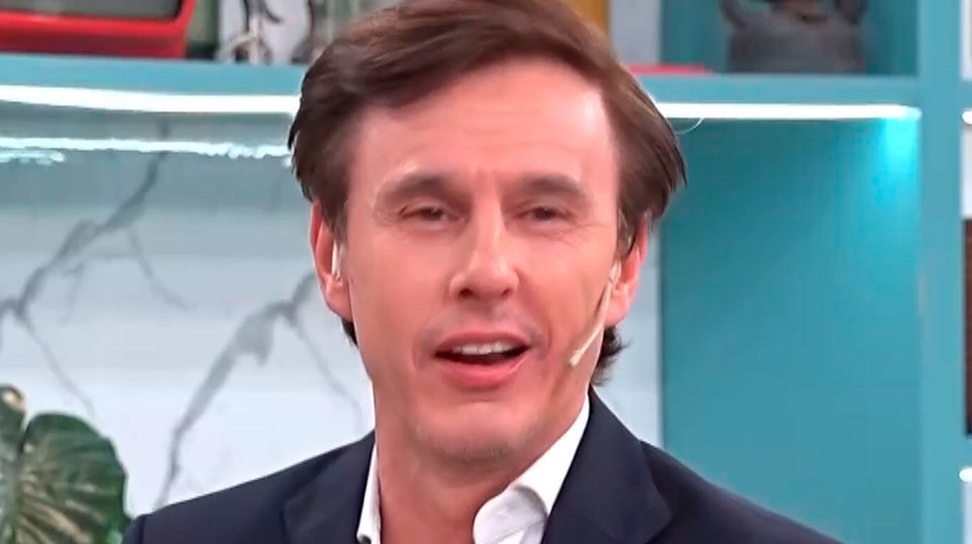 Video: así reaccionó Roberto García Moritán al enterarse en vivo que Pampita se habría separado