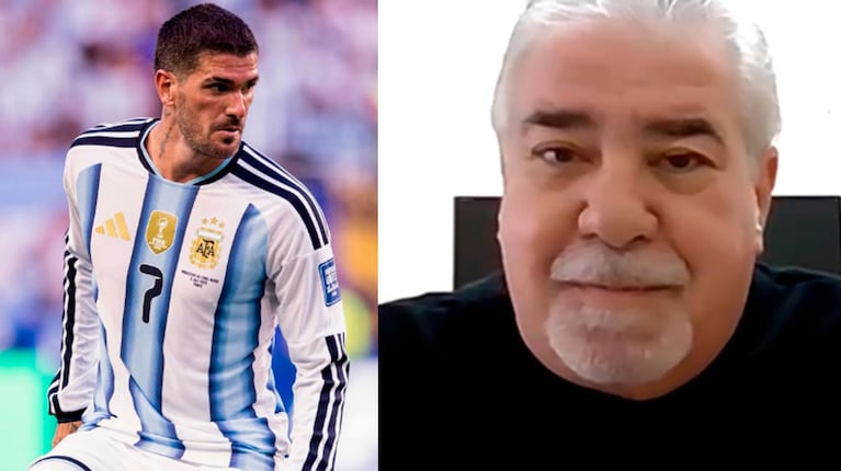 El papá de Rodrigo de Paul reveló cómo quedó tras la final del Mundial: “Verlo pedir perdón duele”