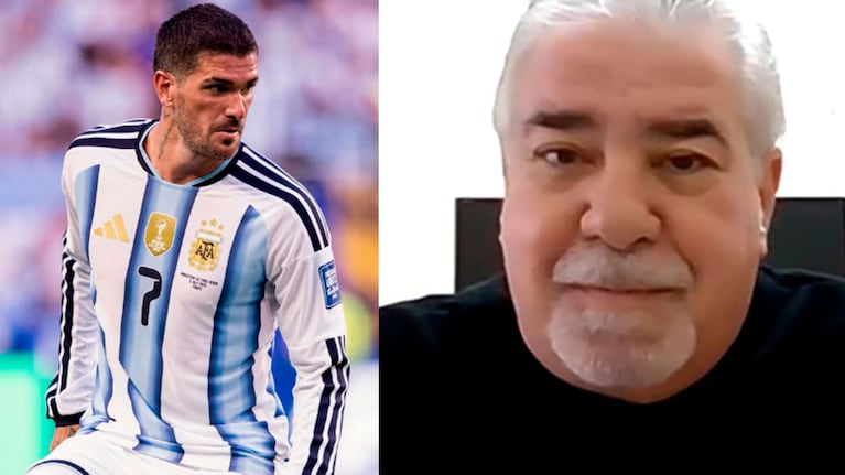 El papá de Rodrigo de Paul reveló cómo quedó tras la final del Mundial: “Verlo pedir perdón duele”