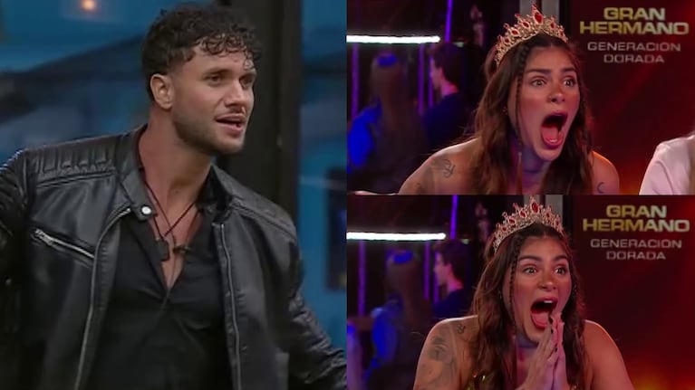 La reacción de Luana Fernández al recibir la visita sorpresa de Fabio Agostini en Gran Hermano: “Yo siempre vuelvo”