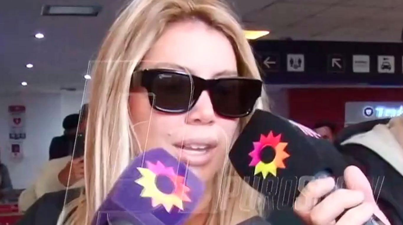 Wanda Nara llegó a la Argentina y se defendió de las acusaciones por los viajes 