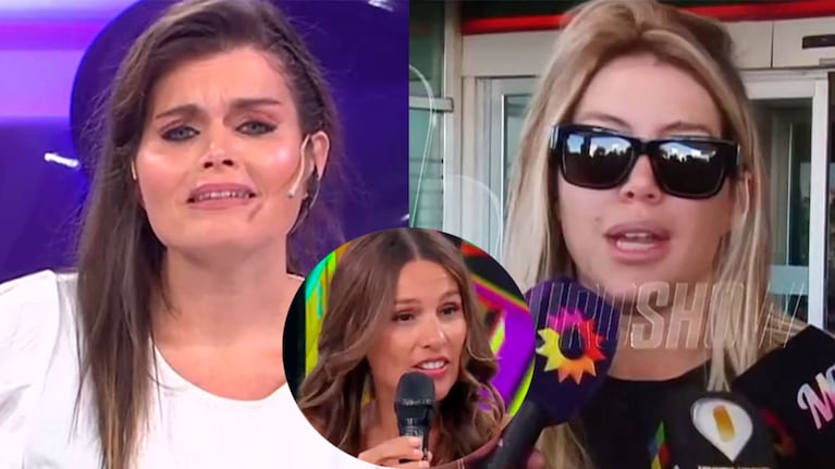 Explosivo cruce de Wanda Nara con Angie Balbiani en vivo: “¡¿Qué tiene que ver que sea amiga de Pampita!?”