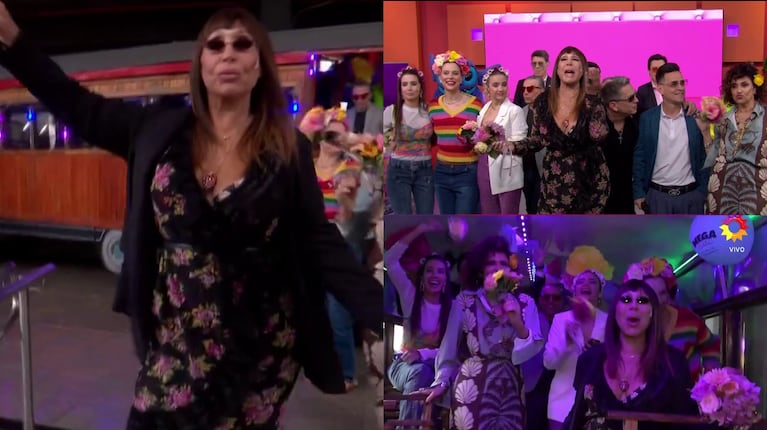 Moria Casán arrancó la primavera con un impresionante despliegue: “¡Destape hormonal!”