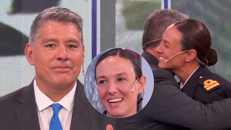 Qué pasó con la teniente que “desapareció” de la nota viral con Guillermo Lobo en la fragata Libertad