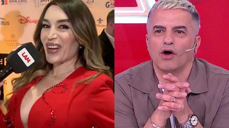 Ángel de Brito le preguntó a Fátima Florez si le crecieron los pechos