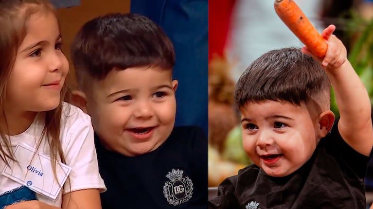 El hijo de Valentina Cervantes y Enzo Fernández causó furor en MasterChef y se volvió viral en redes