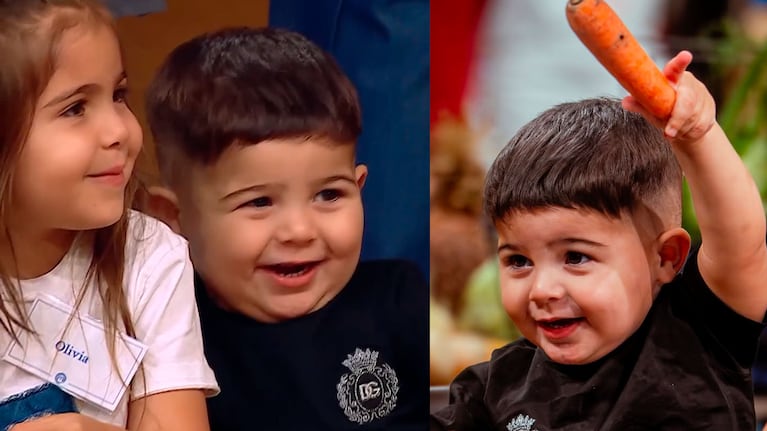 El hijo de Valentina Cervantes y Enzo Fernández causó furor en MasterChef y se volvió viral en redes