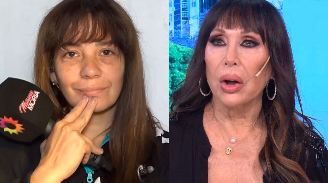 Video: Moria Casán vio a Lissa Vera de Bandana recién levantada y sin maquillaje y su reacción fue tremenda