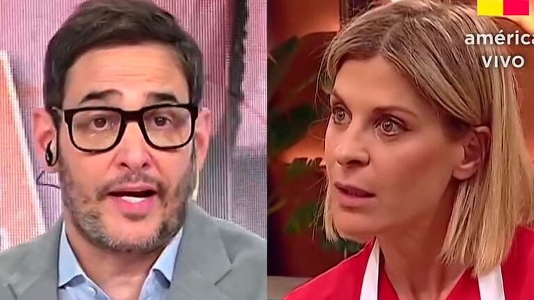 Lussich cruzó a Eugenia Tobal por su llanto en MasterChef y expuso viejos problemas laborales